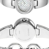 Gucci Guccissima Quartz White Dial Silver Steel Strap Watch For Women - YA134511