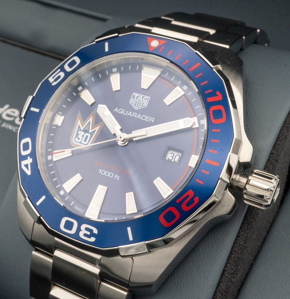 Tag Heuer Aquaracer Henrik Lundqvist Special Edition Blue Dial