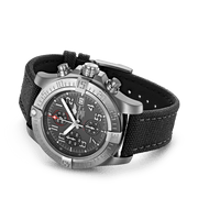 Breitling Avenger Bandit 45mm Anthracite Dial Black Nylon Strap Watch for Men - E13383101M1W1