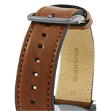Coach Sullivan Chronograph Black Dial Brown Leather Strap Watch for Men - 14602070