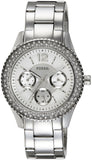 Fossil Stella Silver Dial Silver Steel Strap Watch for Women - ES3588