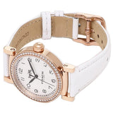 Coach Madison White Dial White Leather Strap Watch for Women - 14502401