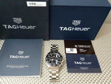 Tag Heuer Formula 1 Chronograph Black Dial Silver Steel Strap Watch untuk Pria - CAZ101H.BA0842