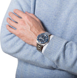 Tag Heuer Aquaracer Calibre 16 43mm Blue Dial Silver Steel Strap Watch untuk Pria - CAY211B.BA0927