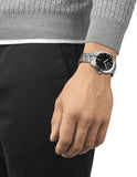 Tissot PR 100 Jam Tangan Kuarsa Stainless Steel Sport Chic Untuk Pria - T101.410.11.051.00