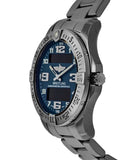 Breitling Aerospace Evo Blue Dial Silver Steel Strap Watch for Men - E79363101C1E1