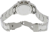 Fossil Neutra Chronograph White Dial Silver Steel Strap Watch for Men - FS5433