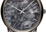 Emporio Armani Luigi Analog Grey Dial Grey Steel Strap Watch For Men - AR11155