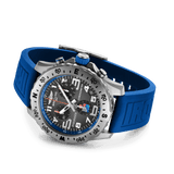 Breitling Endurance Pro Ironman World Championship Grey Dial Blue Rubber Strap Watch for Men - E823103A1M1S1