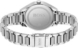Hugo Boss Grand Course Blue Dial Silver Steel Strap Watch for Women - 1502583
