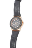 Guess Force Analog Black Dial Black Leather Strap Watch For Men - W0674G6