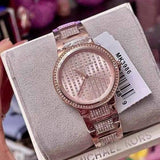 Michael Kors Gabbi Quartz Rose Gold Dial Rose Gold Steel Strap Watch For Women - MK3986