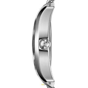 Emporio Armani Valente Black Dial Silver Steel Strap Watch For Men - AR0680