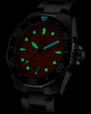 Tag Heuer Aquaracer Professional 300 Orange Diver Automatic Orange Dial Silver Steel Strap Watch for Men - WBP201F.BA0632