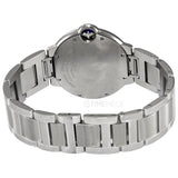 Cartier Ballon Bleu De Cartier Silver Dial Silver Steel Strap Watch for Women - WSBB0048