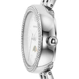 Emporio Armani Rosa Quartz Mother of Pearl Dial Silver Steel Strap Watch For Women - AR11461