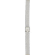 Emporio Armani Minimalist Quartz Blue Dial Silver Mesh Strap Watch For Men - AR11571