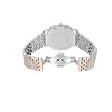 Emporio Armani Kappa Quartz Silver Dial Two Tone Mesh Bracelet Watch For Men - AR11093