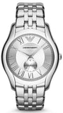 Emporio Armani Classic Quartz Silver Dial Silver Steel Strap Watch For Men - AR1788