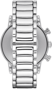 Emporio Armani Luigi Black Dial Silver Steel Strap Watch For Men - AR1894