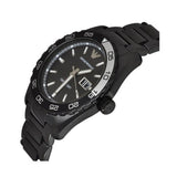 Emporio Armani Sportivo Quartz Black Dial Black Steel Strap Watch For Men - AR6049