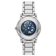 Emporio Armani Meccanico Automatic Silver Dial Silver Steel Strap Watch for Men - AR60006