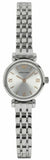 Emporio Armani Gianni T Bar Quartz Silver Dial Silver Steel Strap Watch For Women - AR1935