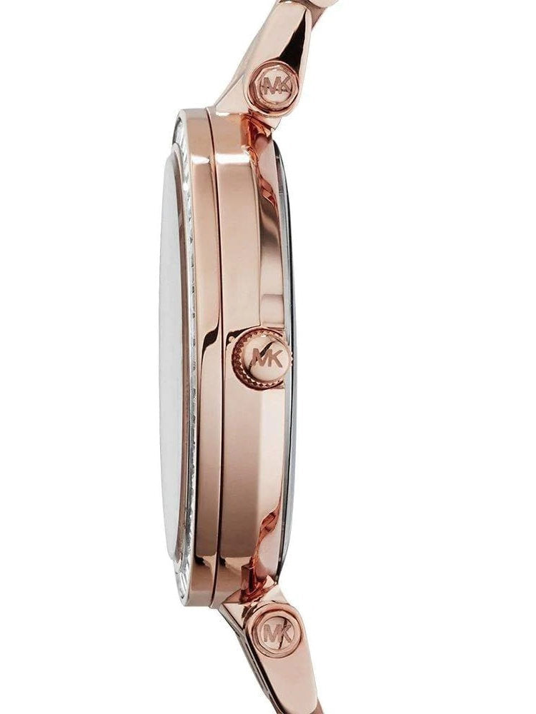 Michael Kors Darci Rose Gold Steel Strap Watch for Women - MK3431