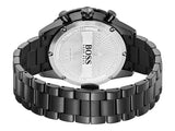 Hugo Boss Aero Black Dial Black Steel Strap Watch for Men - 1513771