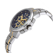 Maserati Successo Chronograph Quartz Blue Dial Silver Steel Strap Watch For Men - R8873621016