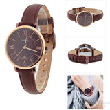 Fossil Jacqueline Burgundy Dial Burgundy Leather Strap Watch for Women  - ES4099