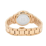 Daniel Wellington Iconic Link Grey Dial Rose Gold Steel Strap Watch For Women - DW00100332