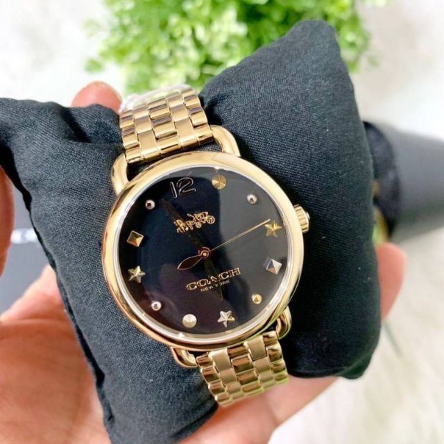 Mercadolibre Coach Reloj Dorado Mujer Coach Delancey Reloj Coach