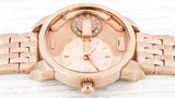 Diesel Mini Daddy Rose Gold Dial Rose Gold Steel Strap Watch For Men - DZ7318