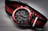 Tag Heuer Formula 1 McLaren Limited Edition Quartz Chronograph Black Dial Two Tone NATO Strap Watch for Men - CAZ1112.FC8188