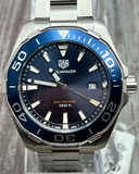 Tag Heuer Aquaracer Blue Dial Watch for Men - WAY101C.BA0746