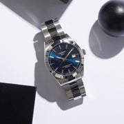 Tissot Gentlemen Powermatic 80 Silicium Blue Dial Silver Steel Strap Watch For Men - T127.407.11.041.00
