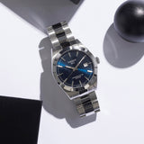 Jam Tangan Pria Tissot Gentlemen Powermatic 80 Silicium Blue Dial Silver Steel Strap - T127.407.11.041.00