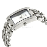 Guess Mod Heavy Metal Silver Dial Silver Steel Strap Watch For Women - W1117L1