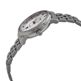 Tissot Carson Premium Automatic Lady Diamonds White Dial Silver Steel Strap Watch for Women - T122.207.11.036.00