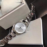 Calvin Klein Dainty Diamonds Silver Dial Sliver Steel Strap Watch for Women - K7L2314T