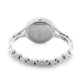 Calvin Klein Graphic Silver Dial Silver Steel Strap Watch for Women - K7E23B46