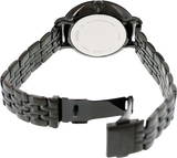 Fossil Jacqueline Black Dial Black Mesh Bracelet Watch for Women - ES3614