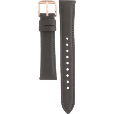 Fossil Tailor Grey Dial Grey Leather Strap Watch for Women