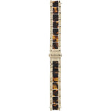 Fossil Stella Multifunction Gold Dial Two Tone Steel Strap Watch for Women - ES4756