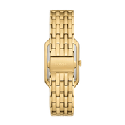 Fossil Raquel Three Hand Date Green Dial Gold Steel Strap Watch For Women - ES5341