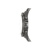 Fossil Garrett Chronograph Grey Dial Grey Steel Strap Watch for Men - FS5621