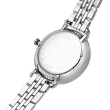 Fossil Jacqueline Multifunction Moonphase White Dial Silver Steel Strap Watch for Women - ES5164