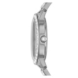 Fossil Jesse White Dial Silver Steel Strap Watch for Women - ES2362