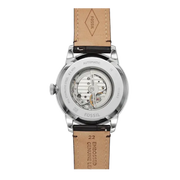 Fossil Townsman Automatic Chronograph White Dial Blue Leather Strap Watch for Men - ME3167
